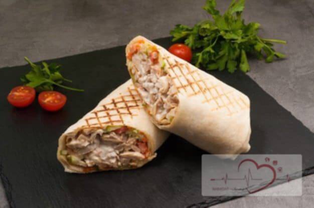 ساندويتش شاورما دجاج