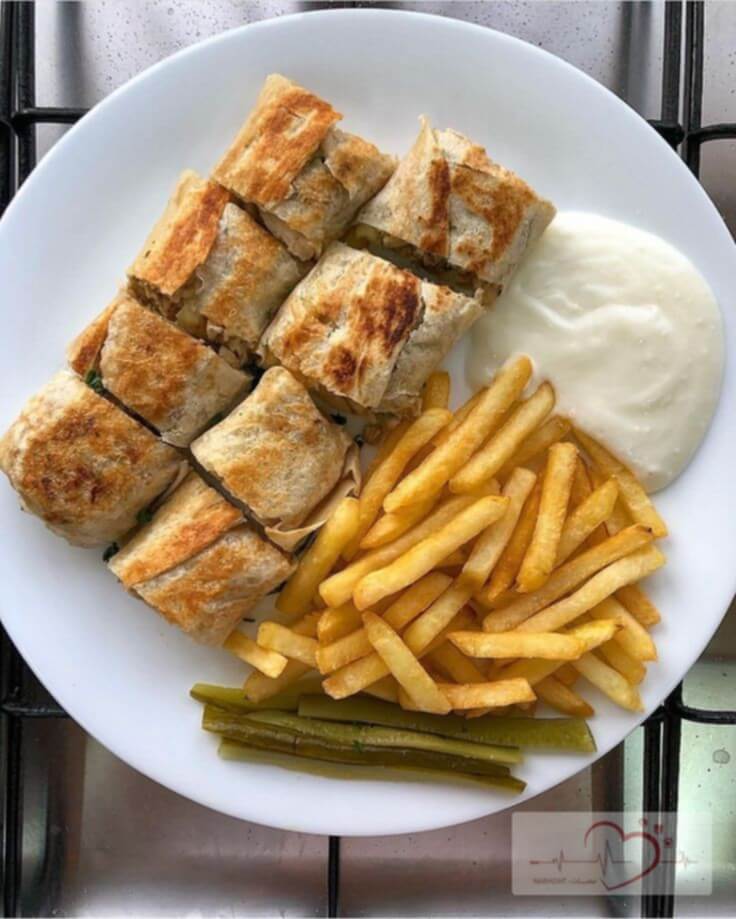 وجبة شاورما دجاج 